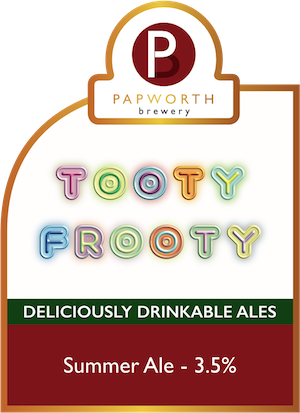 Tooty Frooty pump-clip